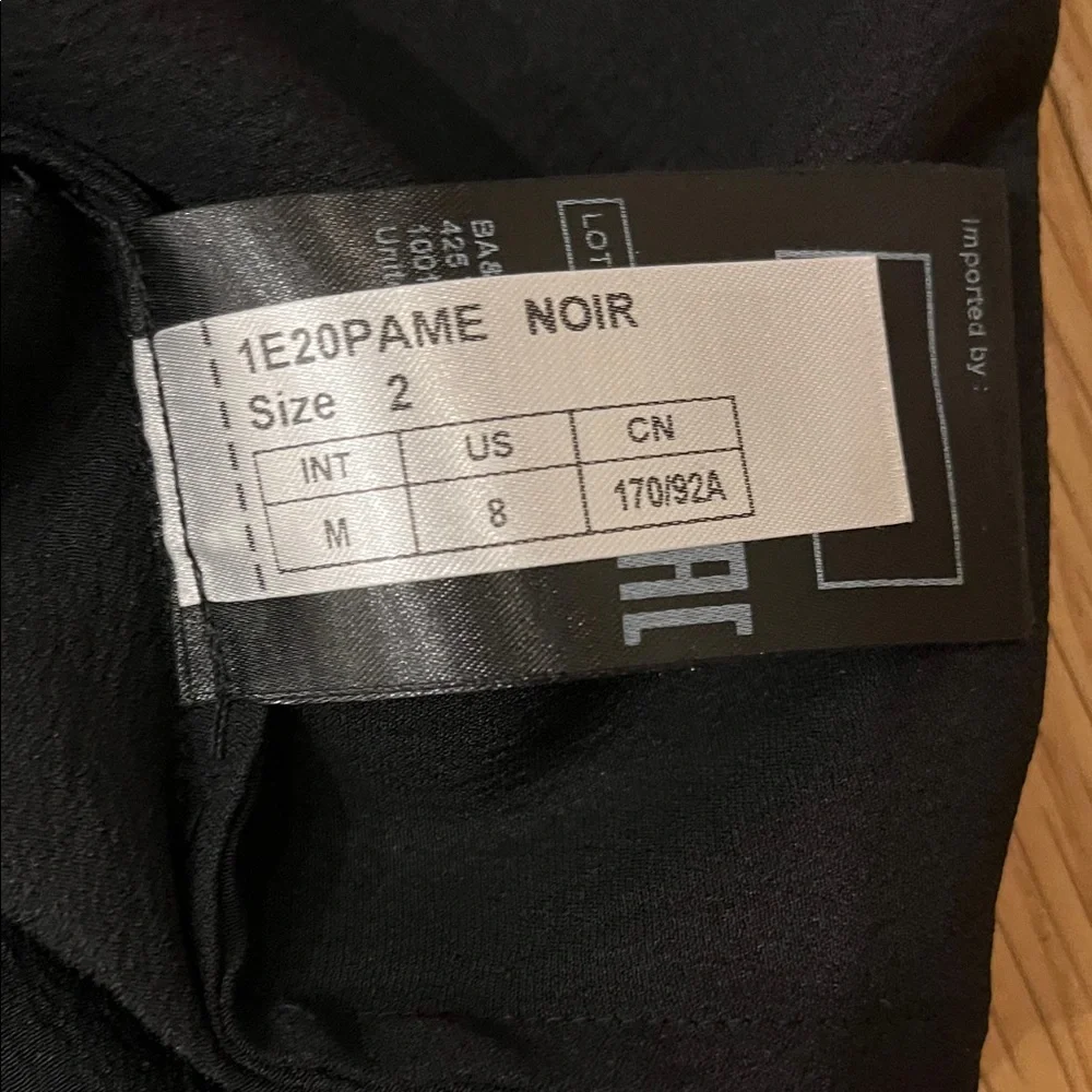 ba&sh Black Button-Down Dress - Picture 3 of 8